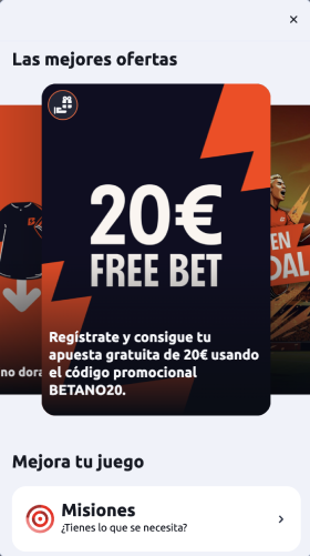 Betano promociones destacadas para México